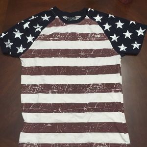 American flag shirt